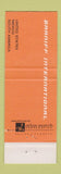 Matchbook Cover - Braniff Airlines BLUE WEAR