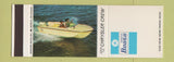 Matchbook Cover - Chrysler Boat Motors SAMPLE