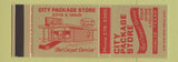Matchbook Cover - City Package Liquor Uvalde TX SAMPLE