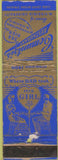 Matchbook Cover - Comuntzis Restaurant Morgantown WV girlie