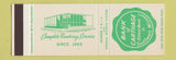 Matchbook Cover - Bank of Cathage MO SAMPLE