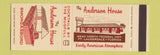 Matchbook Cover - Anderson House Smorgasbord Fort Lauderdale FL SAMPLE
