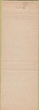 Matchbook Cover - Venga A La Fiesta 1958 San Mateo CA girlie STAINED