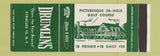 Matchbook Cover - Drumlines Golf Course Syracuse NY SAMPLE