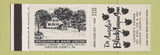 Matchbook Cover - De Angelo's Black Angus Inn Chester County PA SAMPLE