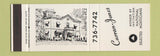 Matchbook Cover - Curran Jones Funeral Home West Springfild MA SAMPLE