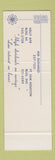 Matchbook Cover - Government Employees Credit Union San Antonio TX SAMPLE