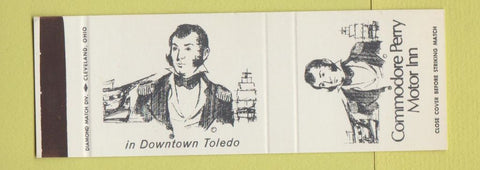 Matchbook Cover - Commdorre Perry Motor Inn Toledo OH SAMPLE