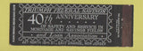 Matchbook Cover - Triumph Federal Savings 40th East Orange NJ Full Length