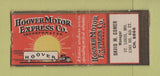 Matchbook Cover - Hoover Motor Trucking David Comer ST Louis MO BOBTAIL
