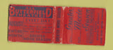 Matchbook Cover - Butterfield Movie Theatres WORN BOBTAIL
