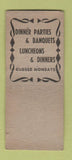Matchbook Cover - Poplars Restaurant East Lansing MI BOBTAIL