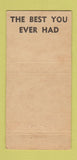 Matchbook Cover - Smith's Wood BBQ WEAR 30 Strike