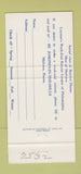 Matchbook Cover - Retreat House Malvern PA St Josephs in the Hills 30 Strike