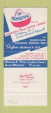 Matchbook Cover - The Monterey Motor Lodge Excelsior Springs MO 30 Strike