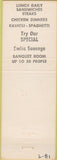 Matchbook Cover - Friendly Corner Loeleta CA