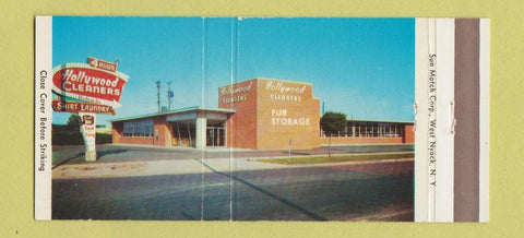 Matchbook Cover - Hollywood Cleaners Cleveland OH 30 Strike