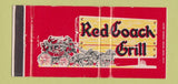 Matchbook Cover - Red Coach Grill CHAIN 30 Strike
