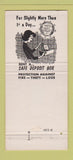 Matchbook Cover - University National Bank College Station TX 30 Strike