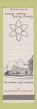 Matchbook Cover - Giant Food Grocery Supreme Court Building Washington DC