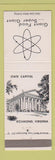 Matchbook Cover - Giant Food Grocery State Capitol Richmond VA WEAR