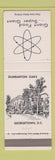 Matchbook Cover - Giant Food Grocery Dumbarton Oaks Georgetown Washington DC