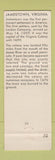Matchbook Cover - Giant Food Grocery Jamestown VA