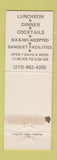 Matchbook Cover - Casita del Campo Restaurant Hollywood CA WEAR