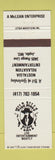 Matchbook Cover - Wild Bill's Place Joplin MO