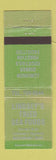Matchbook Cover - Lindsey's Fried Seafood Buzzards Bay MA WEAR