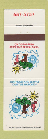Matchbook Cover - Olde Philadelphia Inn White Marsh MD
