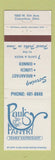 Matchbook Cover - Paul's Pantry Restaurant Columbus OH