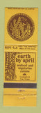 Matchbook Cover - Earth By April Restaurant Cleveland Heights OH WEAR