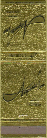 Matchbook Cover - Airporter Inn Imperial CA