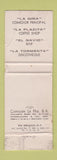 Matchbook Cover - Ritz Acapulco Mexico WORN