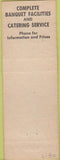 Matchbook Cover - El Topaz Restaurant Lodi CA