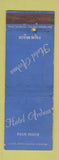Matchbook Cover - Hotel Ardma Palm Beach FL WORN