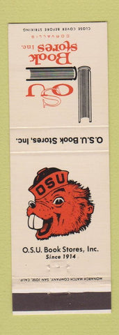 Matchbook Cover - Oregon State University Beavers Corvallis OR