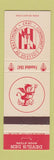 Matchbook Cover - Community College of Baltimore MD Devil's Den