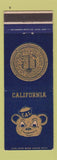 Matchbook Cover - University of Cal California Berkeley CA Bears