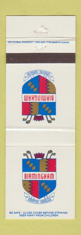 Matchbook Cover - Birmingham Golf Club MI?