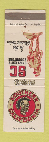 Matchbook Cover - University of Southern California USC Trojans Los Angeles CA
