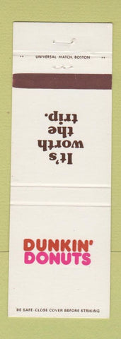 Matchbook Cover - Dunkin Donuts