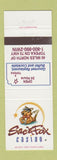 Matchbook Cover - Sac & Fox Casino north of Topeka KS