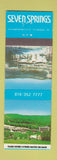 Matchbook Cover - Seven Springs Mountain Resort Champion PA