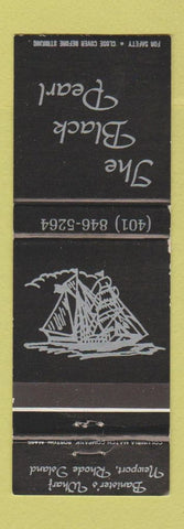 Matchbook Cover - The Black Pearl Newport RI