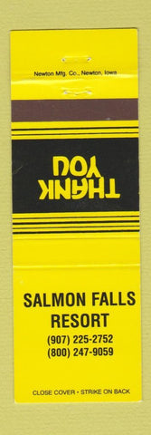 Matchbook Cover - Salmon Falls Resort