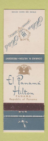 Matchbook Cover - El Panama Hilton Hotel