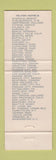 Matchbook Cover - El Panama Hilton Hotel