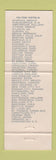 Matchbook Cover - Hilton Inn San Francisco CA